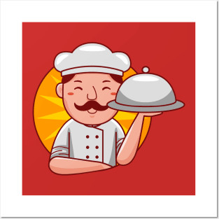 Chef Man Posters and Art